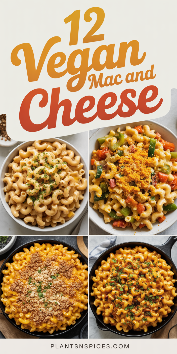 12 vegan mac and cheese
