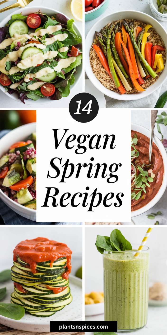 14 vegan spring recipes