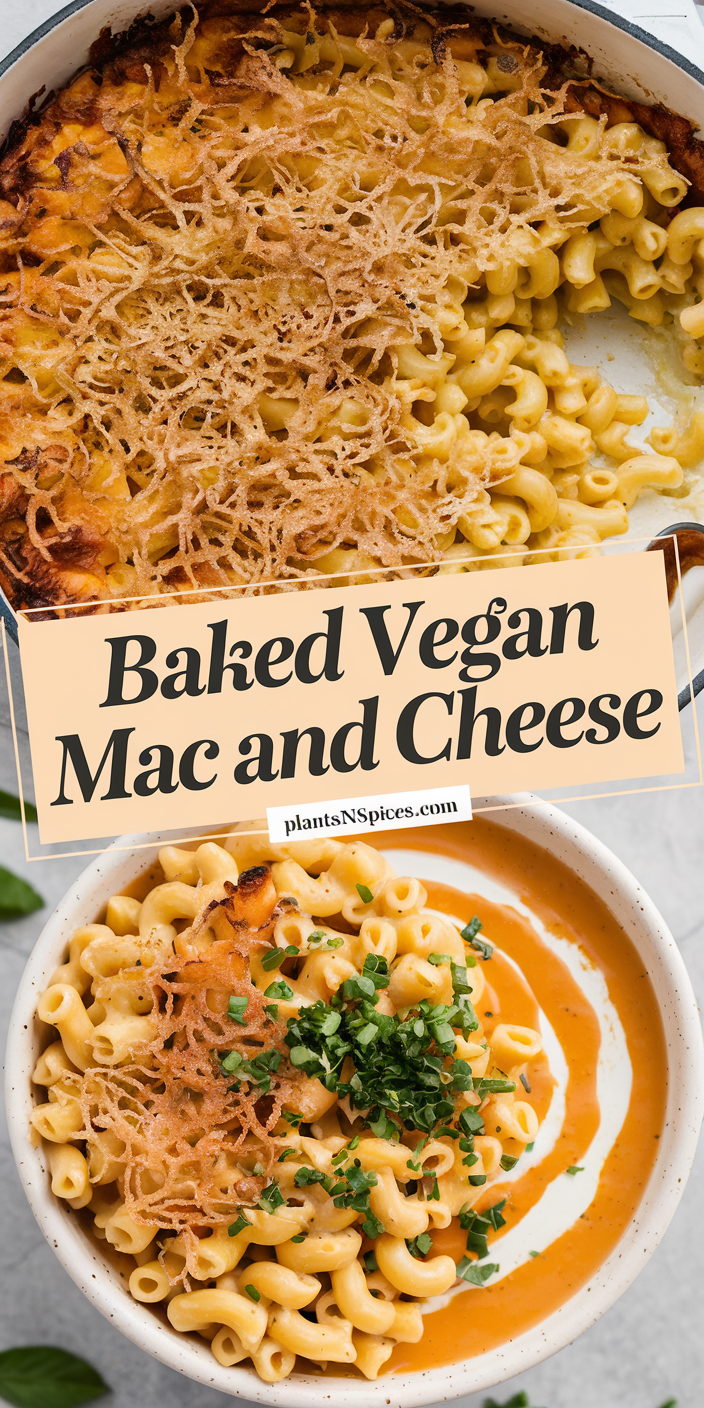 Baked Vegan Mac and Cheese