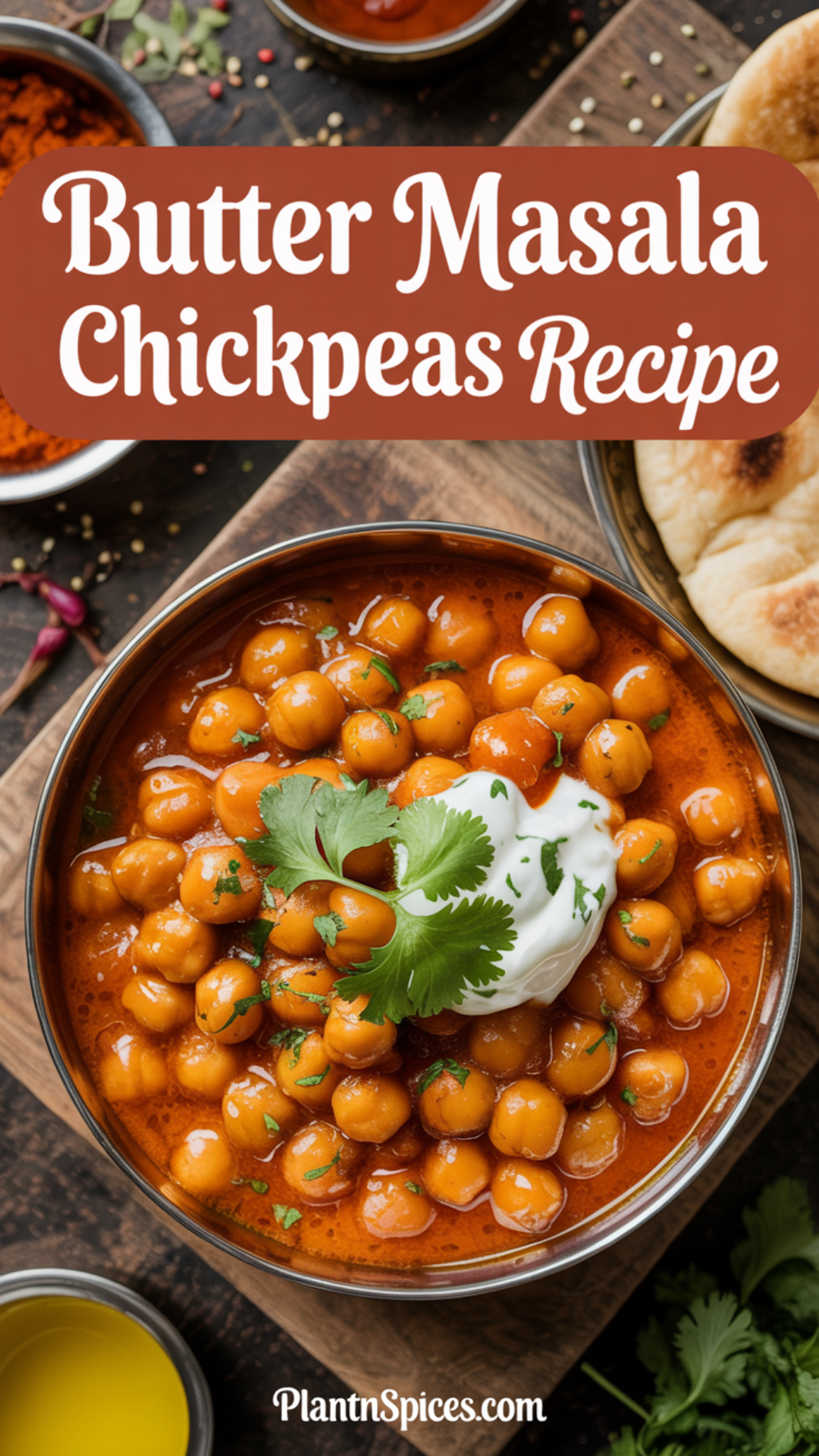 Butter Masala Chickpeas Recipe Butter Masala Chickpeas Recipe