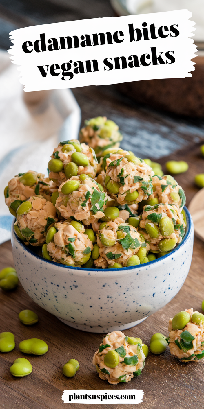 Edamame Bites Vegan Snacks