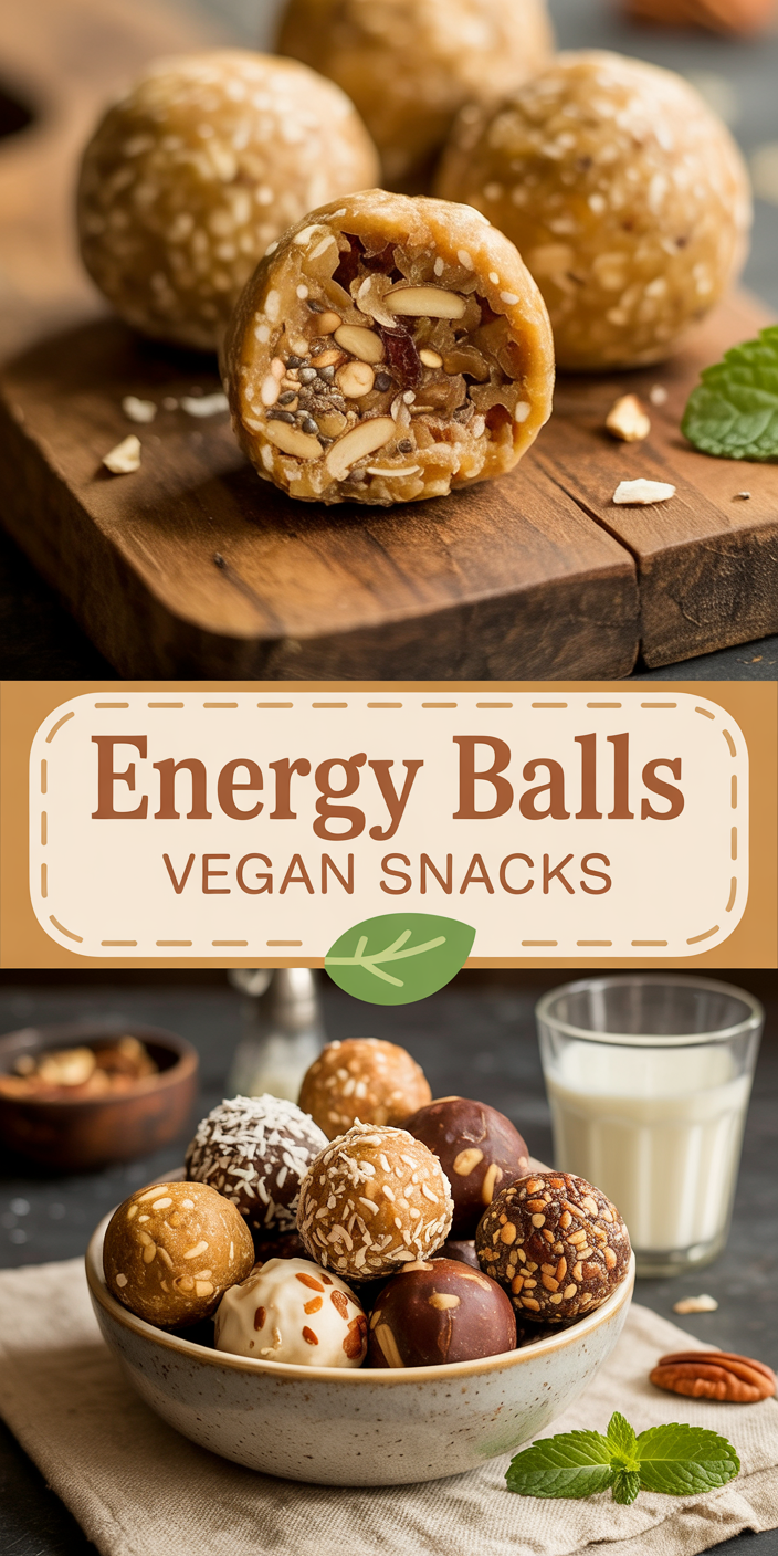 Energy Balls Vegan Snacks