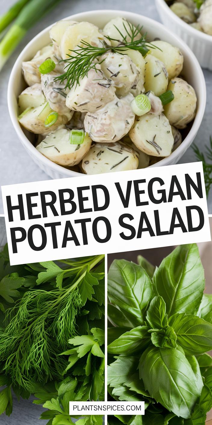 Herbed Vegan Potato Salad