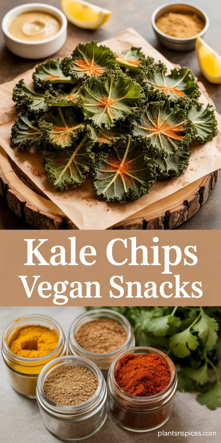 Kale Chips Vegan Snacks