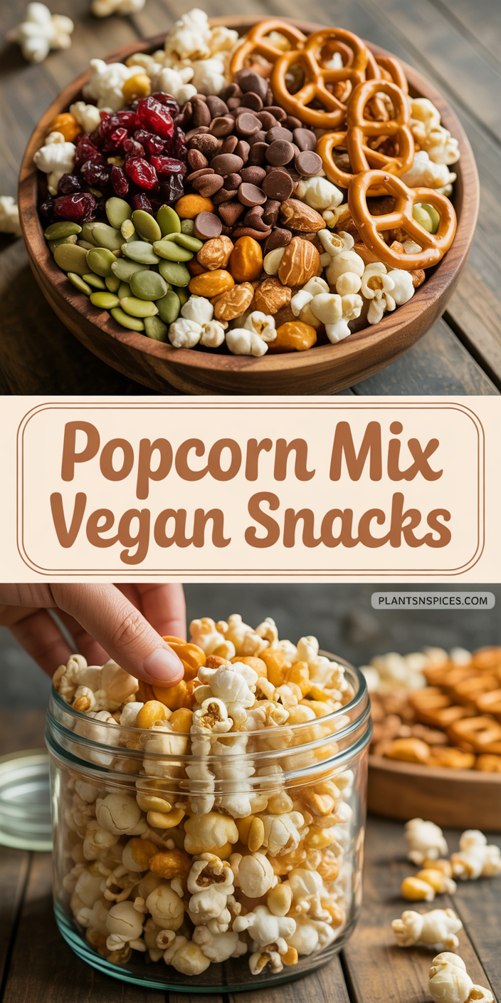 Popcorn Mix Vegan Snacks