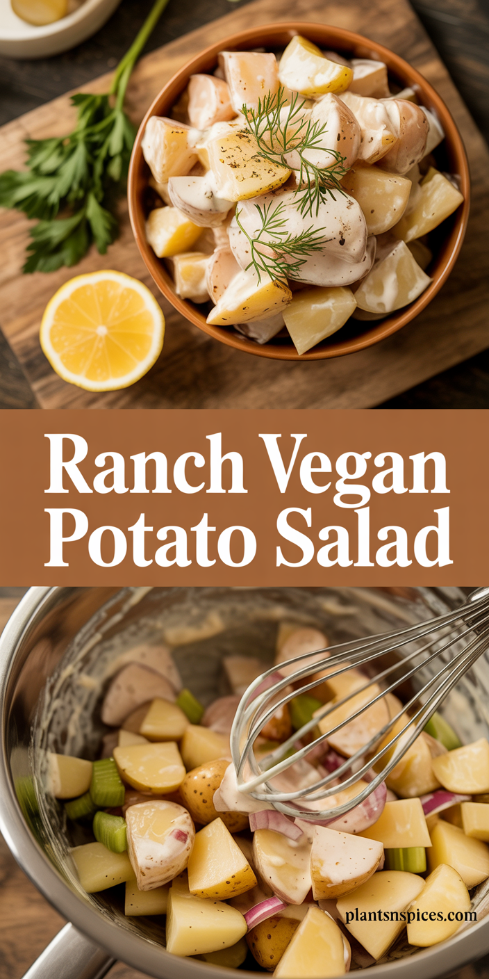 Ranch Vegan Potato Salad