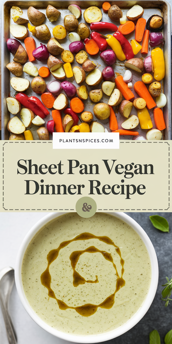 Sheet Pan Vegan Dinner Recipe