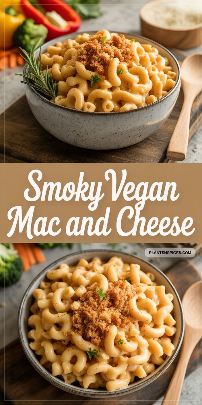 Smoky Vegan Mac and Cheese