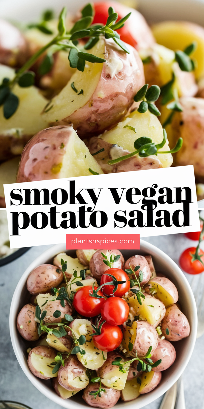 Smoky Vegan Potato Salad