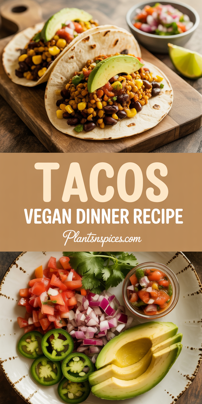 Tacos Vegan Dinner Recipe